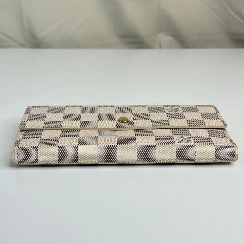 Louis Vuitton Sarah Wallet Damier Azur